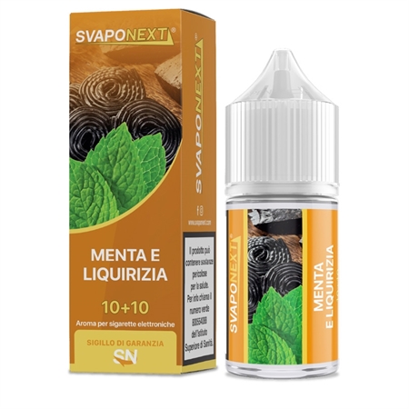 SVAPONEXT - MENTA E LIQUIRIZIA - 10+10 MIX & VAPE